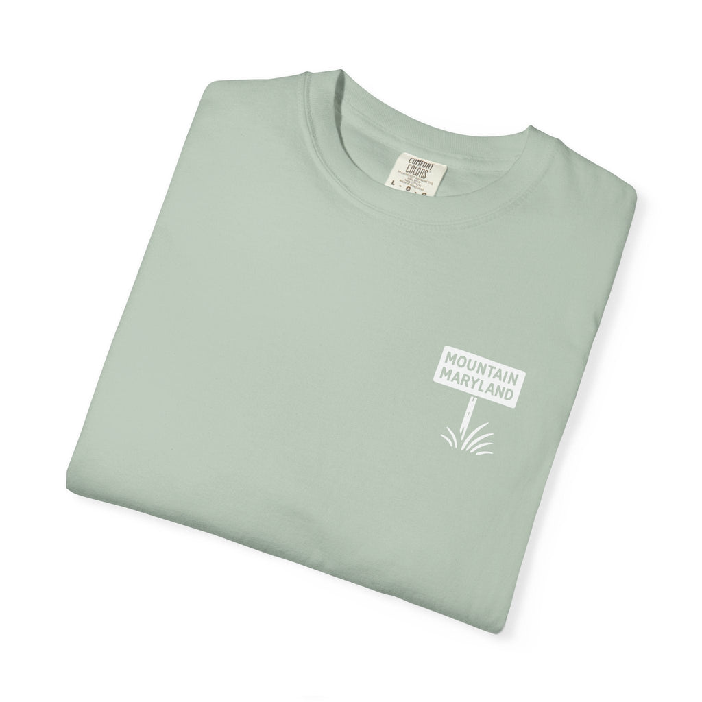 Scenic Byway T-shirt - Unisex Garment-Dyed Tee