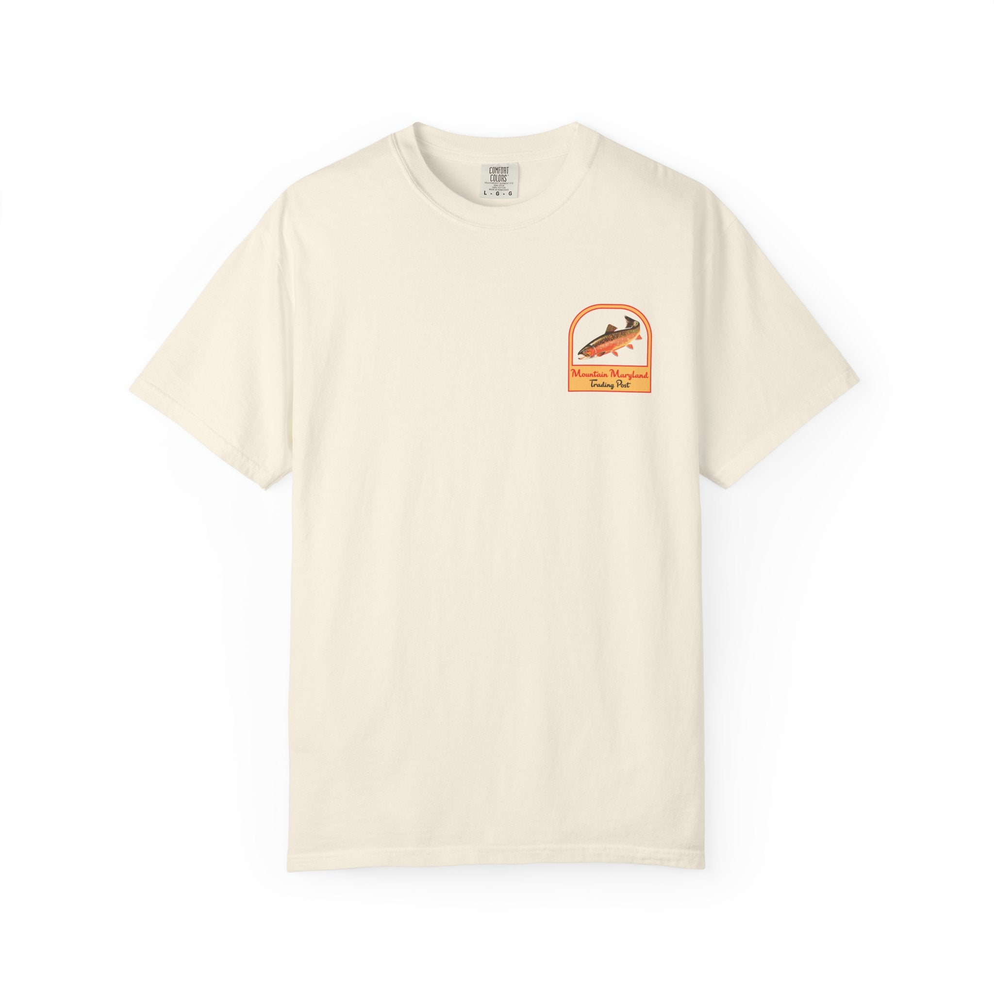 Where The Brookies Bite - Unisex Garment-Dyed Tee Shirt