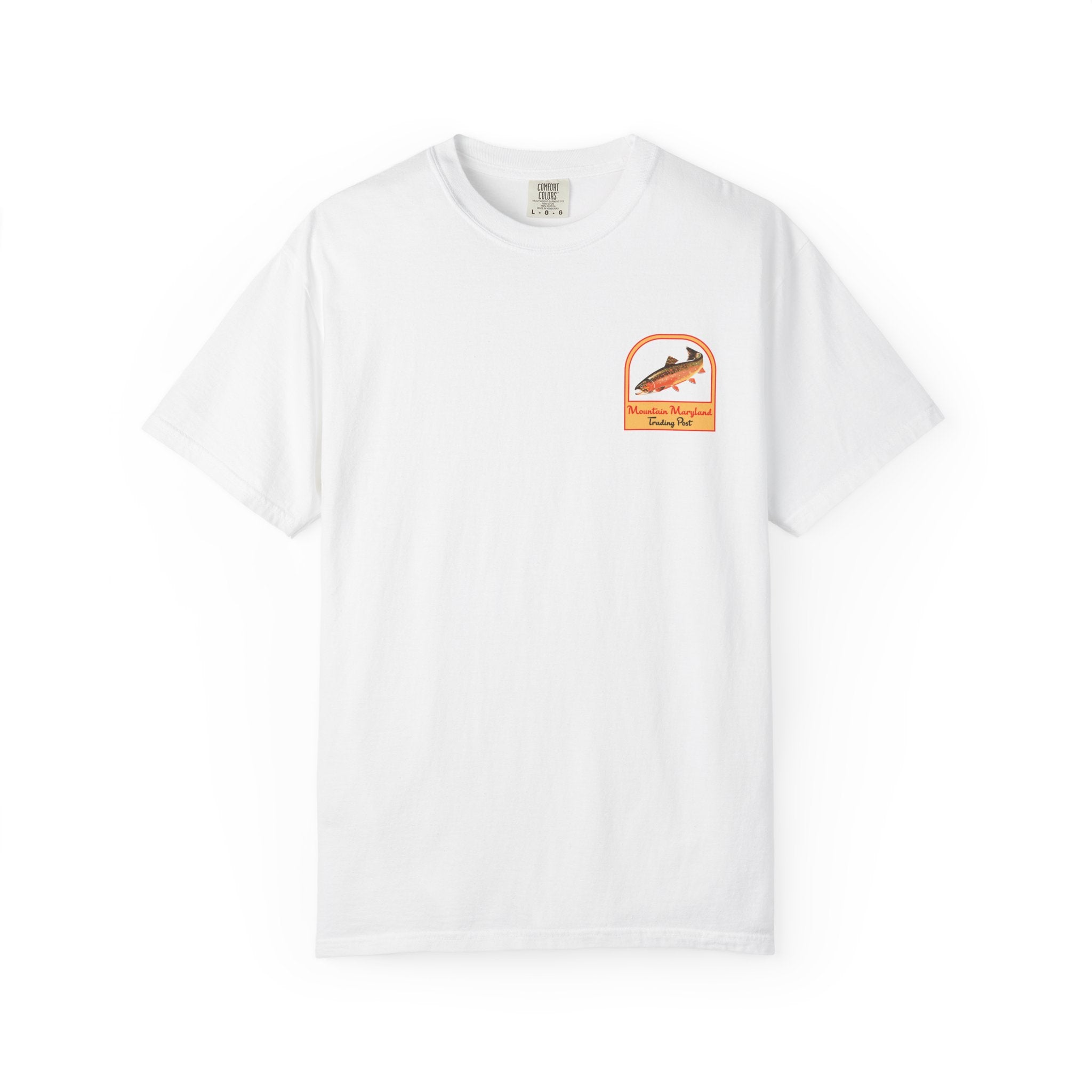 Where The Brookies Bite - Unisex Garment-Dyed Tee Shirt