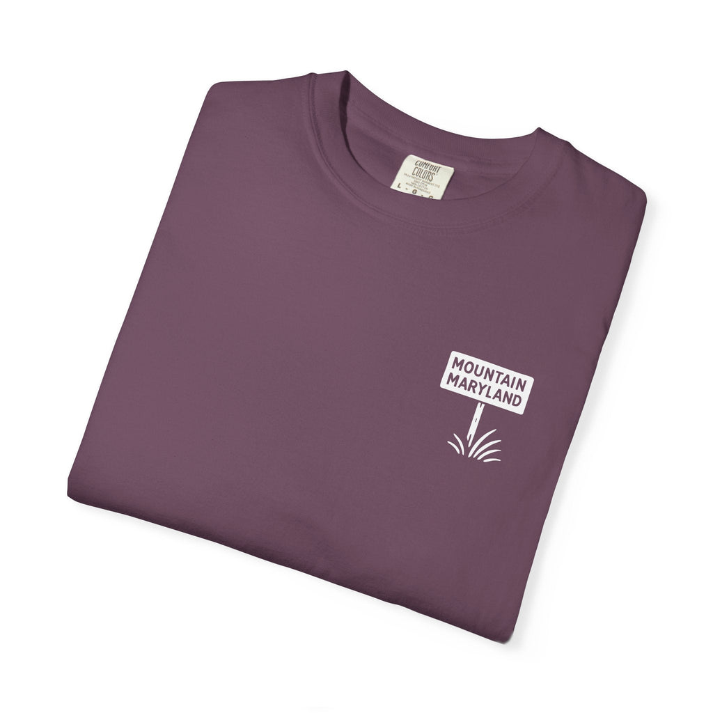Scenic Byway T-shirt - Unisex Garment-Dyed Tee