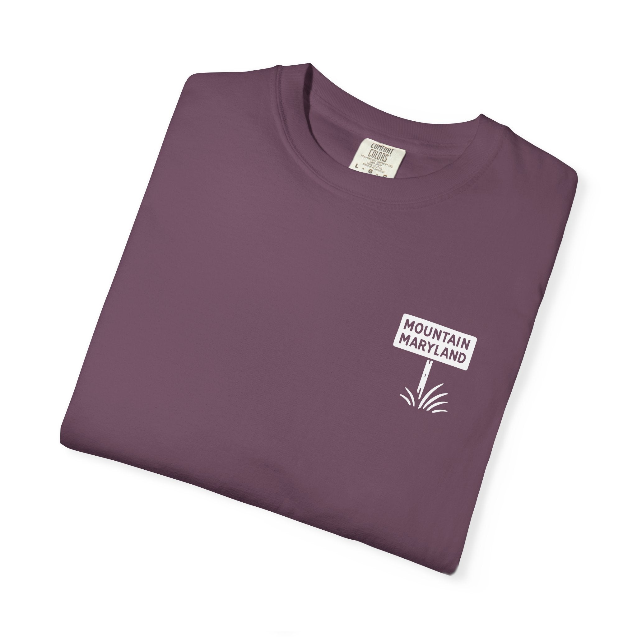 Scenic Byway T-shirt - Unisex Garment-Dyed Tee