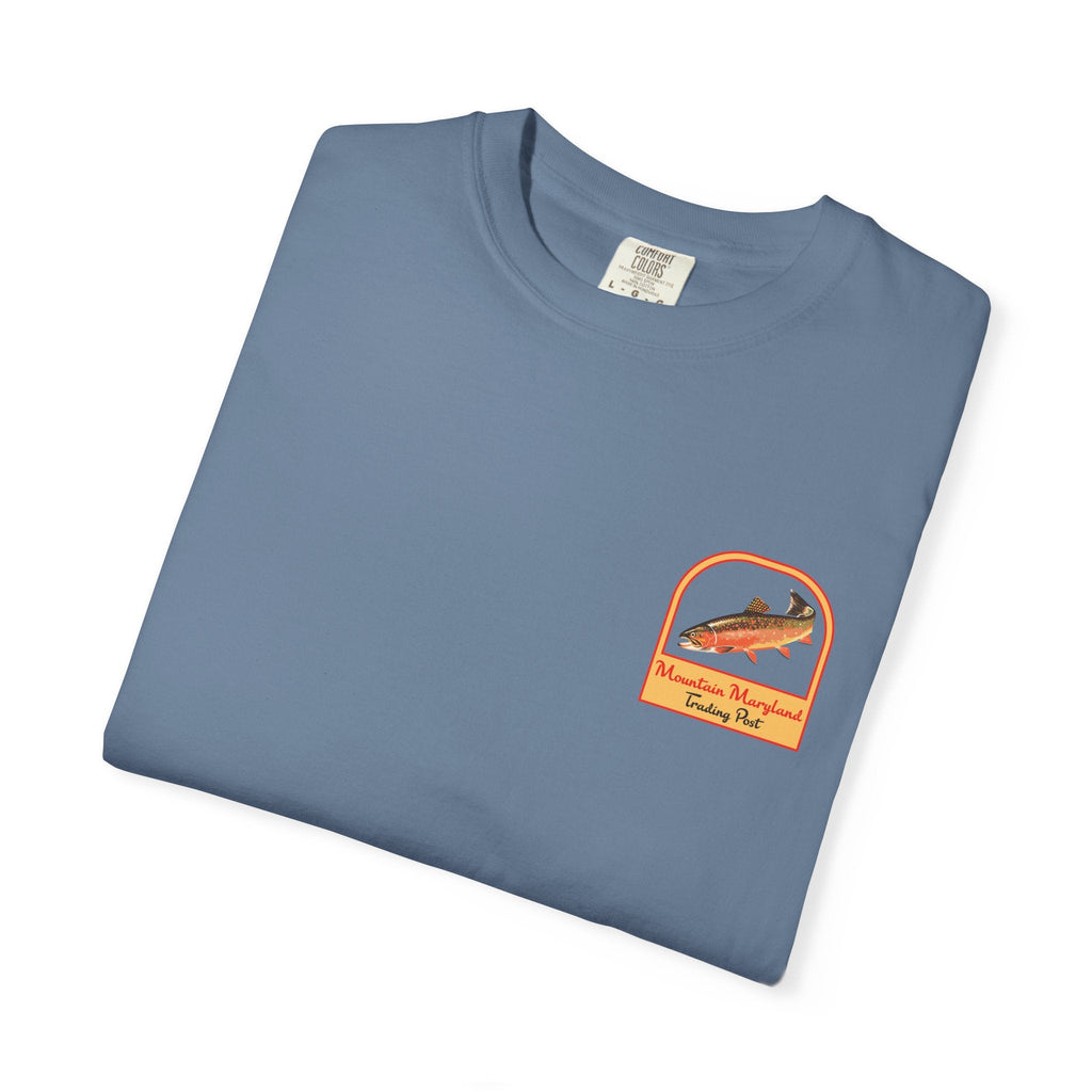 Where The Brookies Bite - Unisex Garment-Dyed Tee Shirt