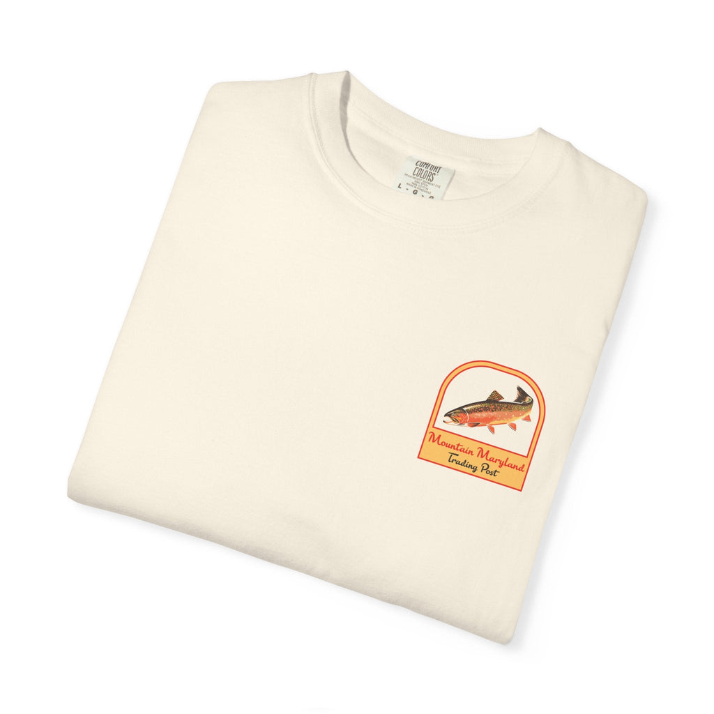 Where The Brookies Bite - Unisex Garment-Dyed Tee Shirt