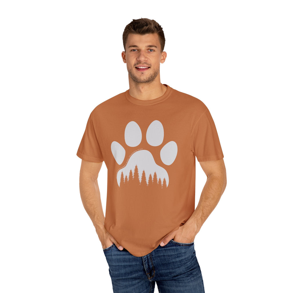 Piney Paw - Unisex Garment-Dyed T-shirt
