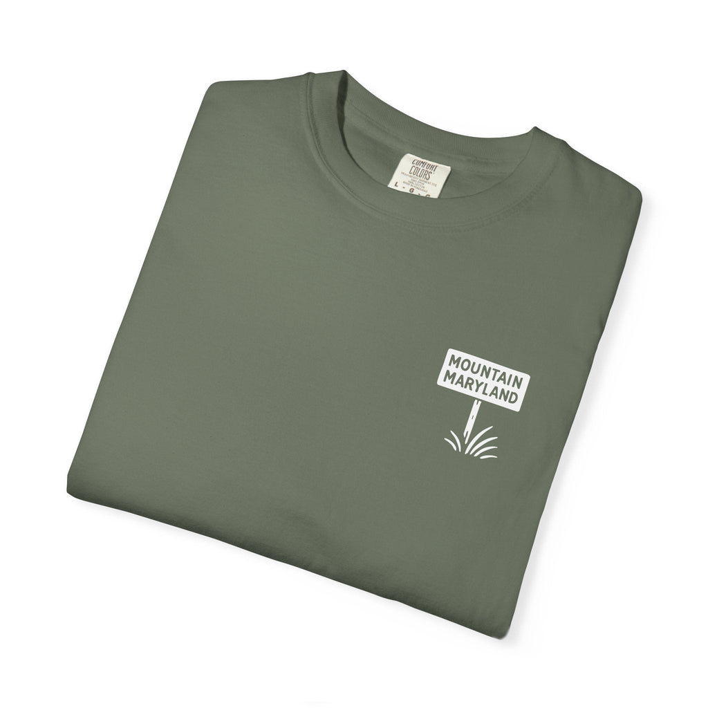 Scenic Byway T-shirt - Unisex Garment-Dyed Tee
