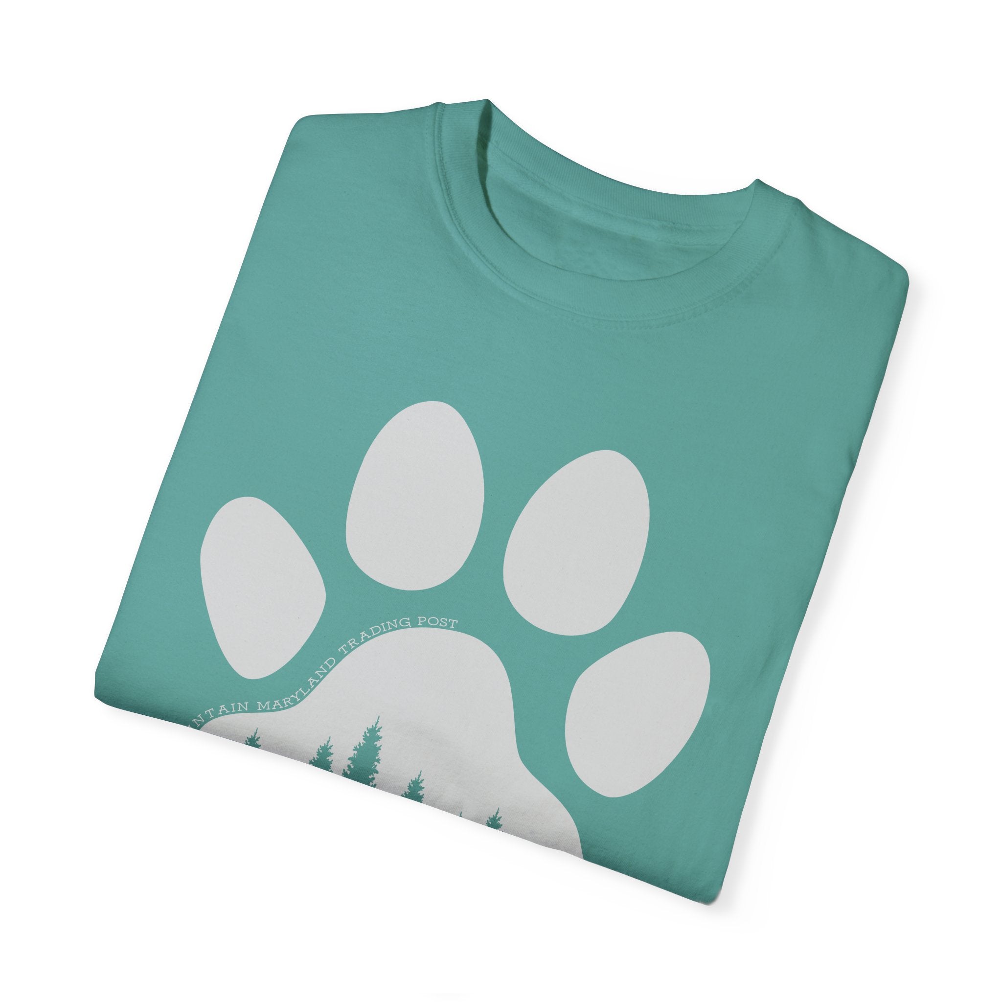 Piney Paw - Unisex Garment-Dyed T-shirt