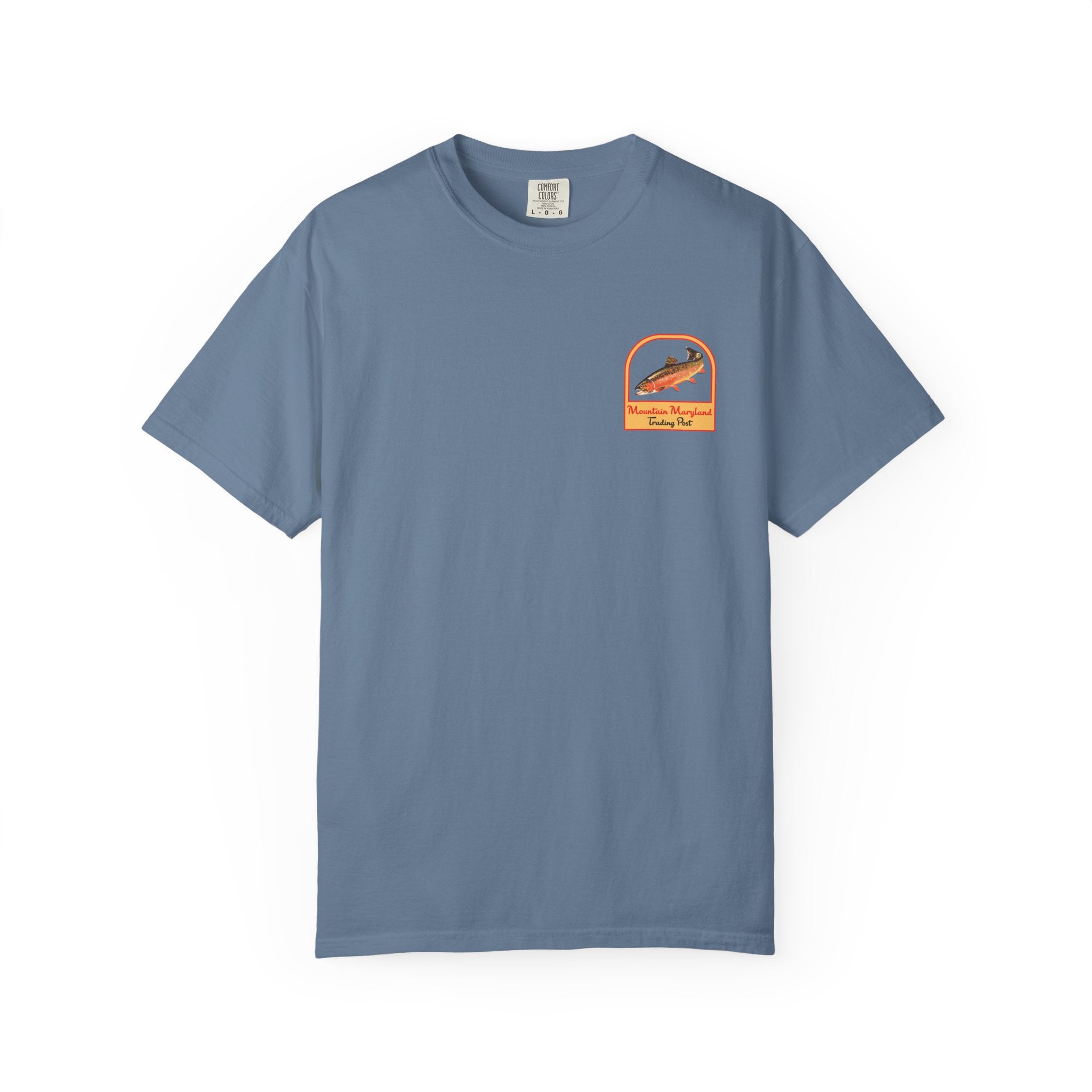 Where The Brookies Bite - Unisex Garment-Dyed Tee Shirt
