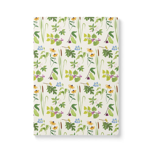 Appalachianische Flora – Rachel Wojnar Künstlerserie – Softcover-Notizbuch