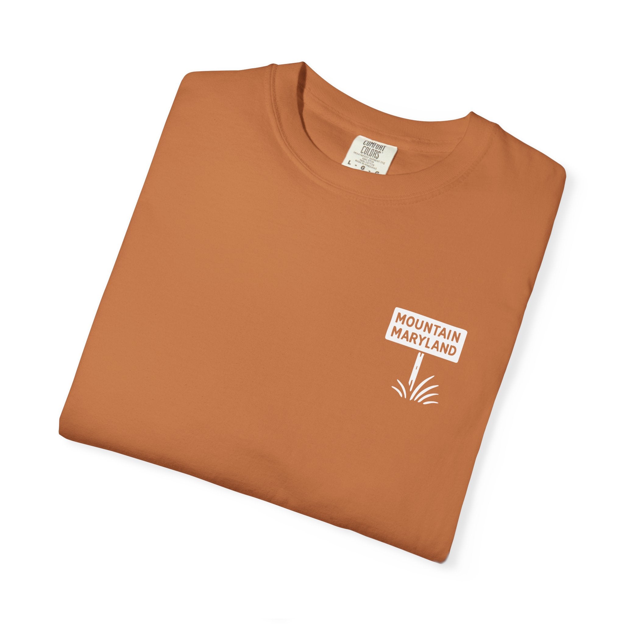 Scenic Byway T-shirt - Unisex Garment-Dyed Tee