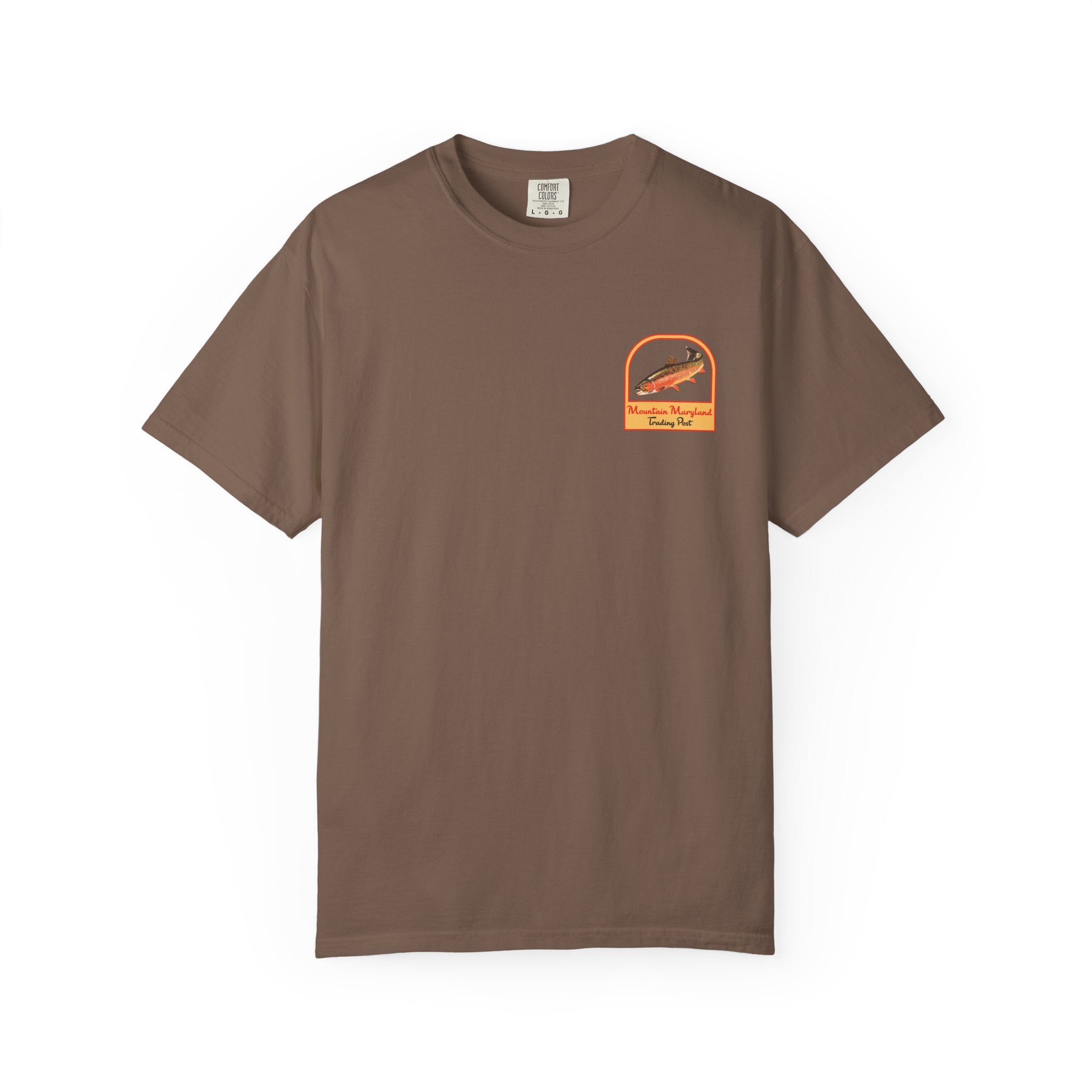 Where The Brookies Bite - Unisex Garment-Dyed Tee Shirt