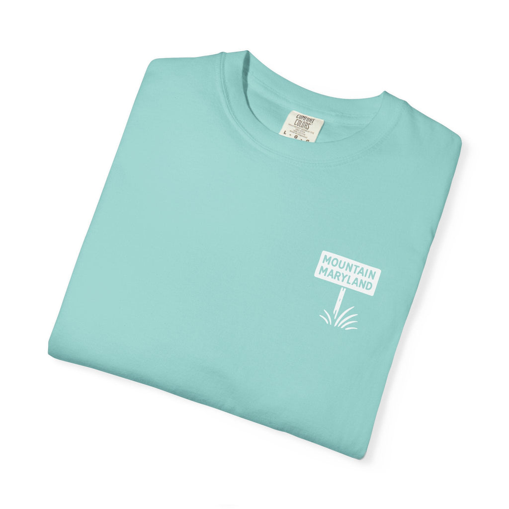 Scenic Byway T-shirt - Unisex Garment-Dyed Tee