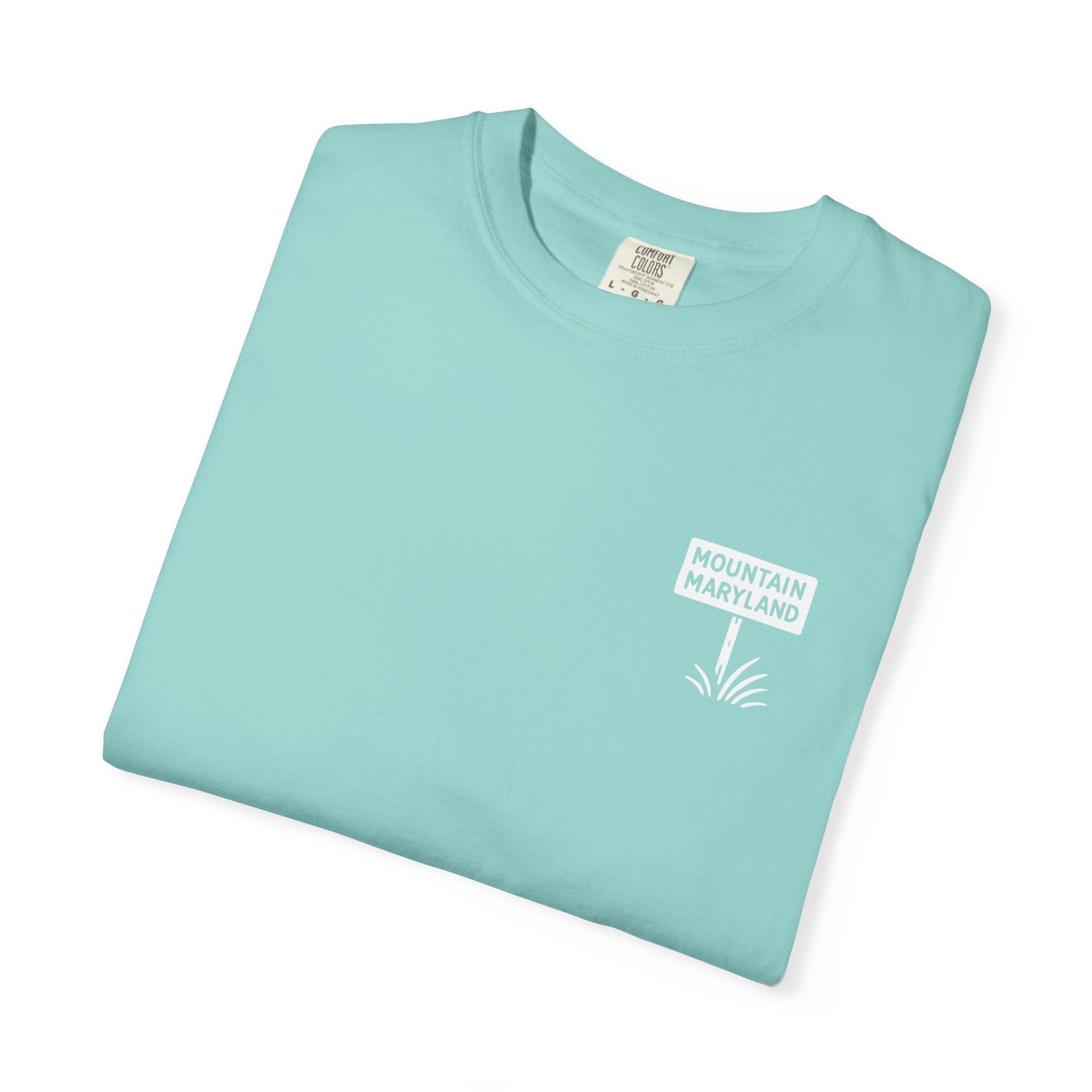 Scenic Byway T-shirt - Unisex Garment-Dyed Tee