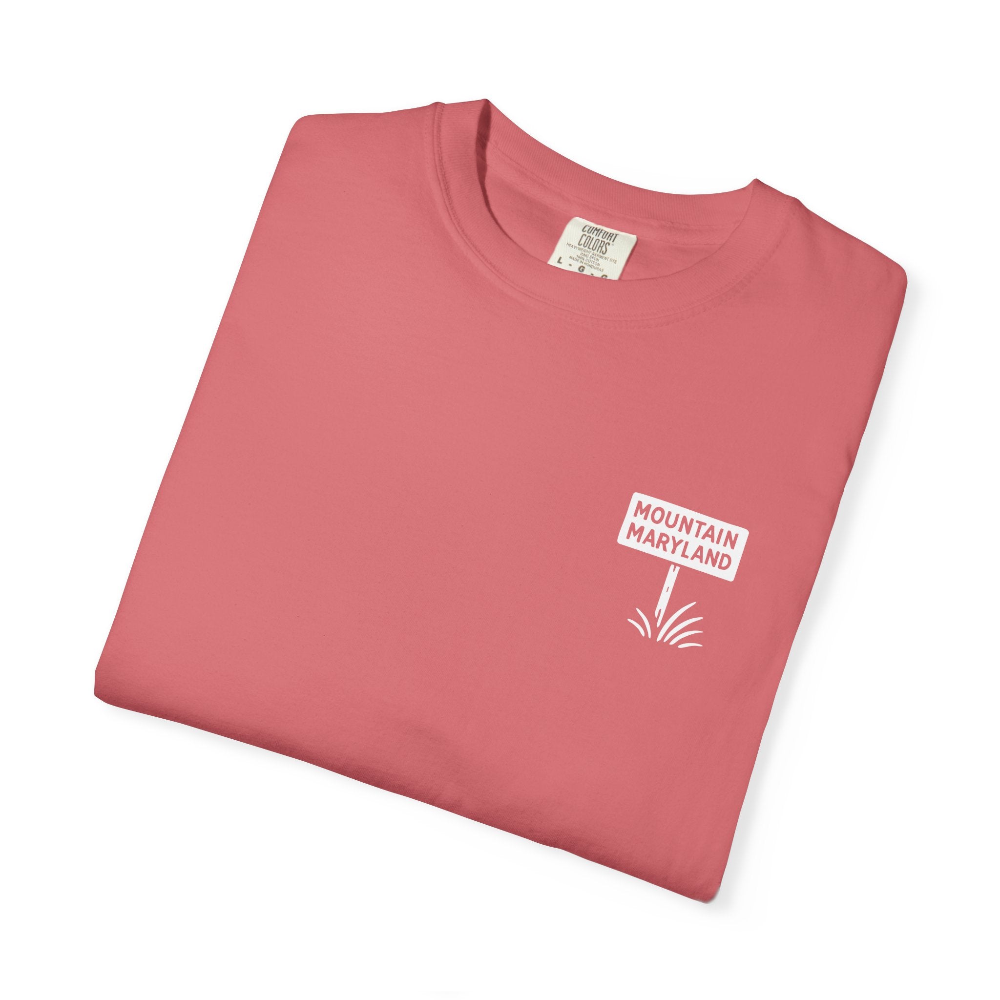 Scenic Byway T-shirt - Unisex Garment-Dyed Tee