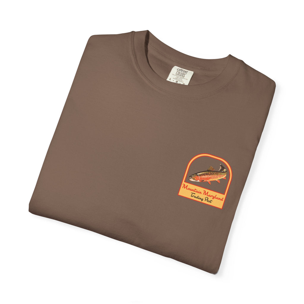 Where The Brookies Bite - Unisex Garment-Dyed Tee Shirt