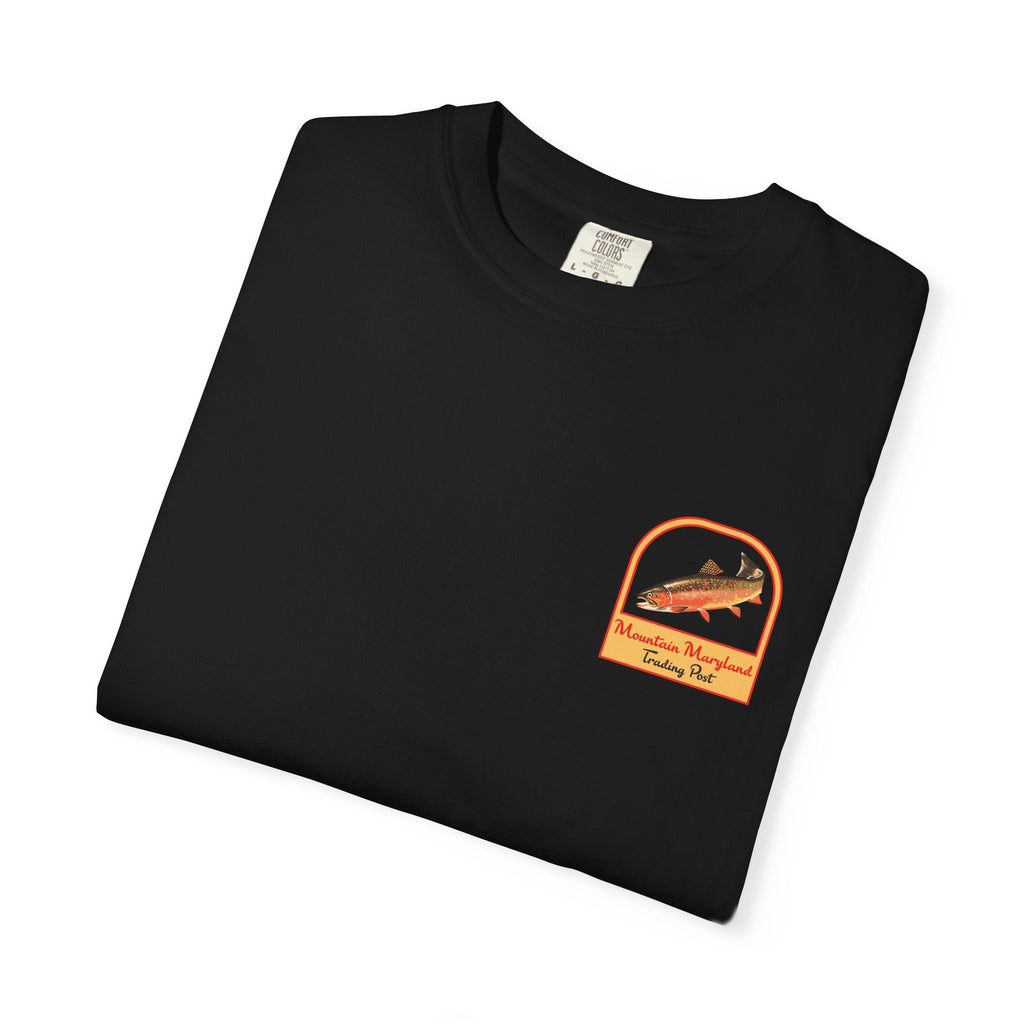 Where The Brookies Bite - Unisex Garment-Dyed Tee Shirt
