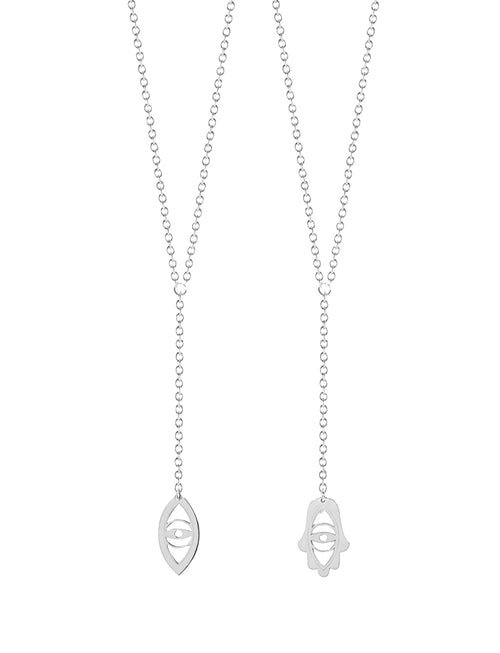 Adi Evil Eye & Hamsa Lariat