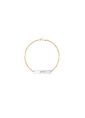 Ava Hebrew Nameplate Bracelet