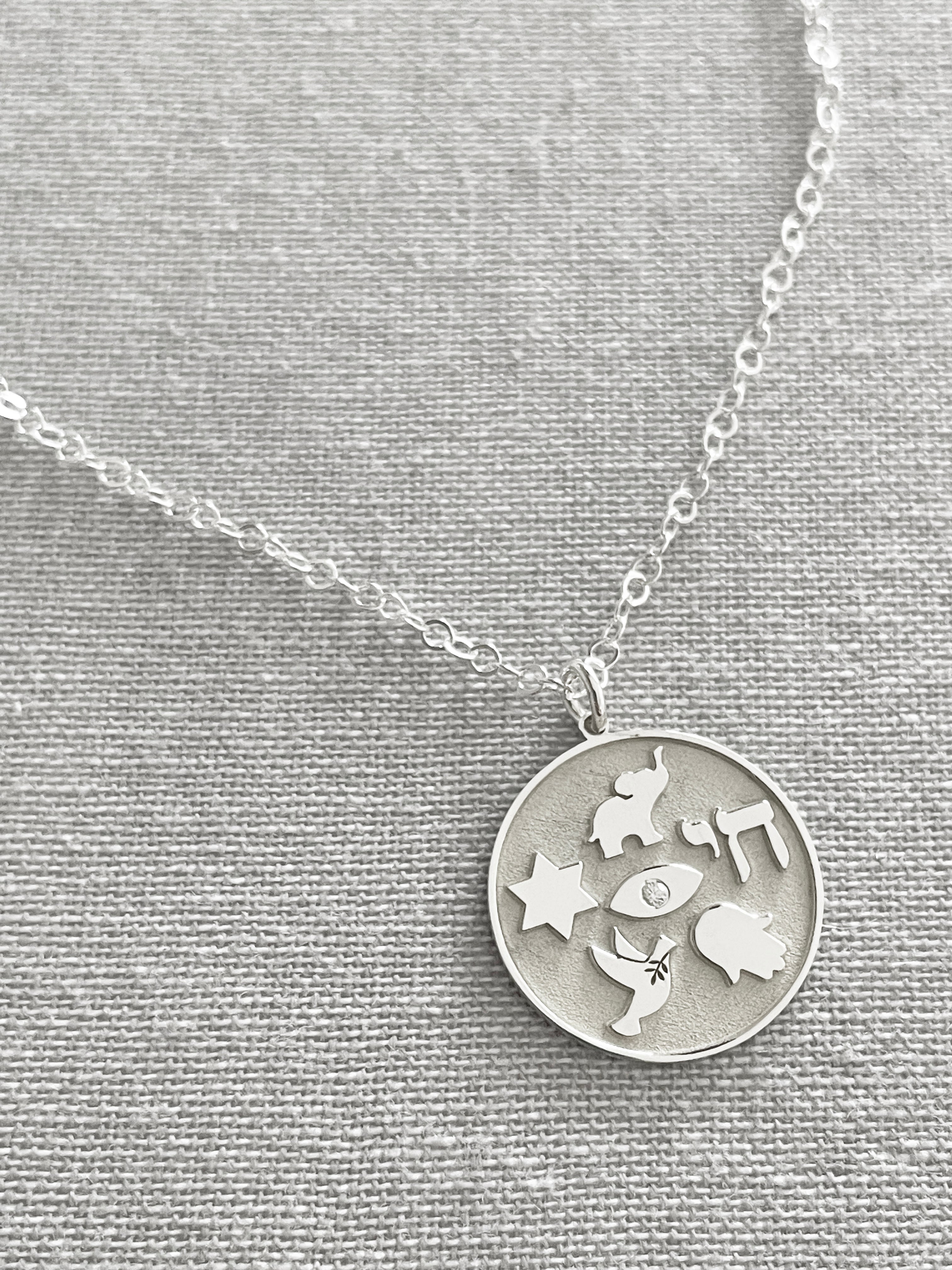 Avi Good Luck Symbols Necklace