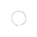Dani Evil Eye Diamond Paperclip Bracelet | Anklet