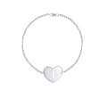 Venus Initial Heart Bracelet