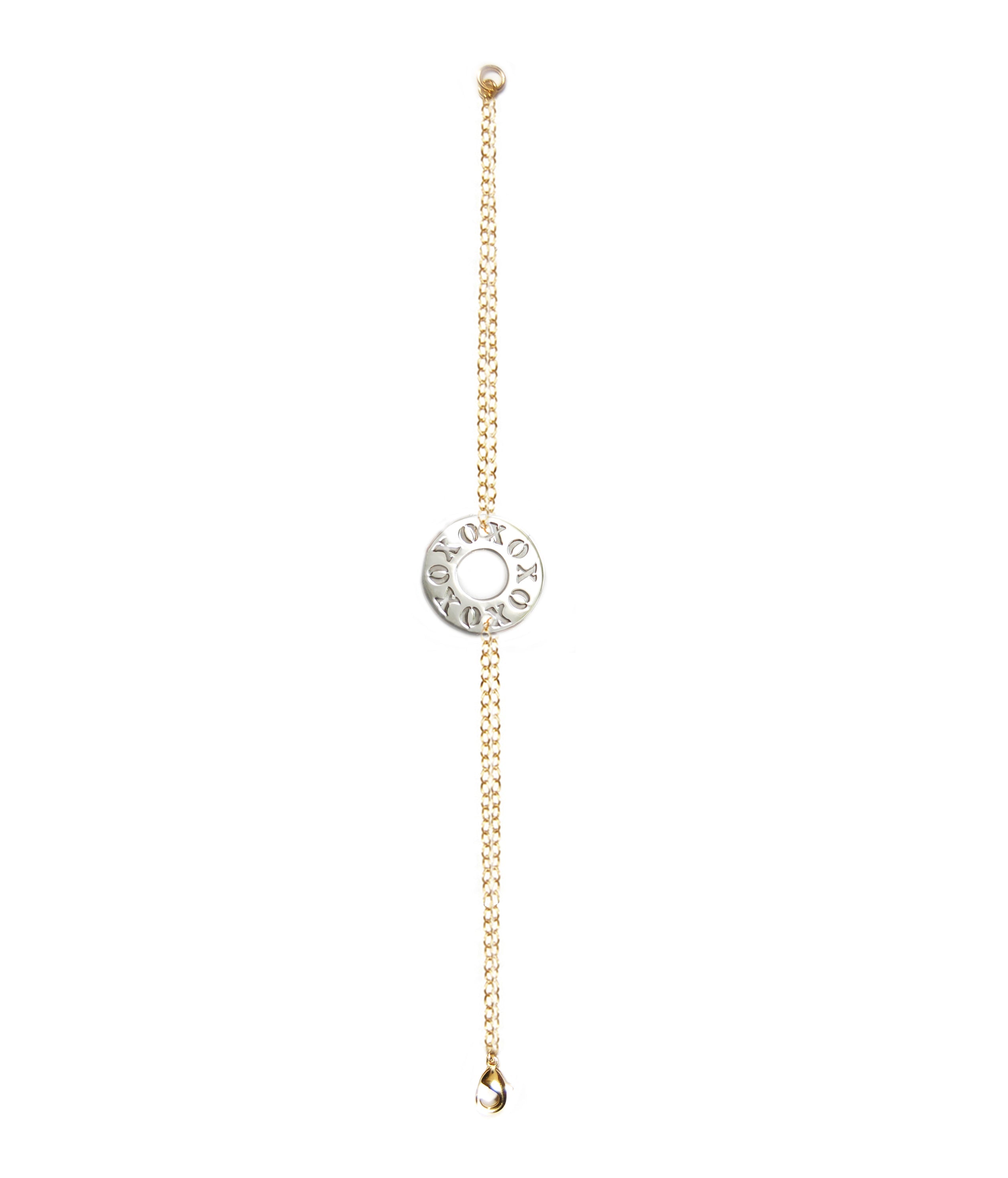XOXO and LOVE Mini Token Bracelet