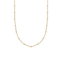 Hera Beaded Sterling Silver or Gold Plated Chain