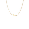 Cross Paperclip Necklace