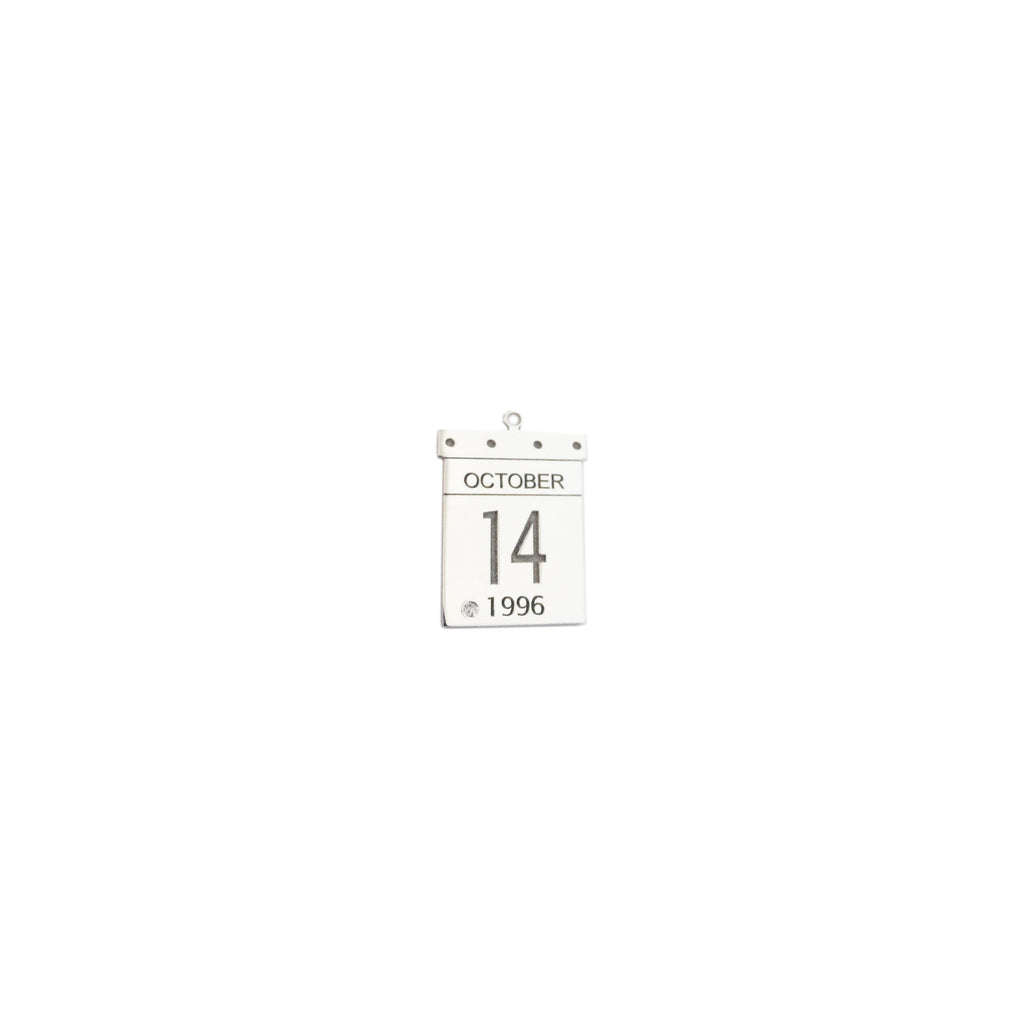 Date Calendar Charm