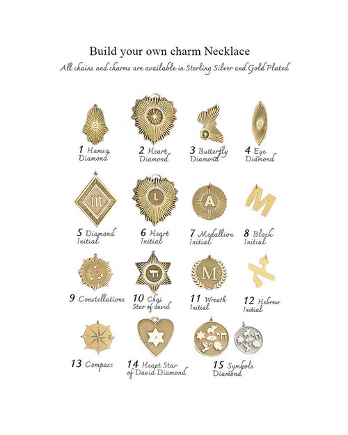 Build Your Own Charm Lariat Necklace