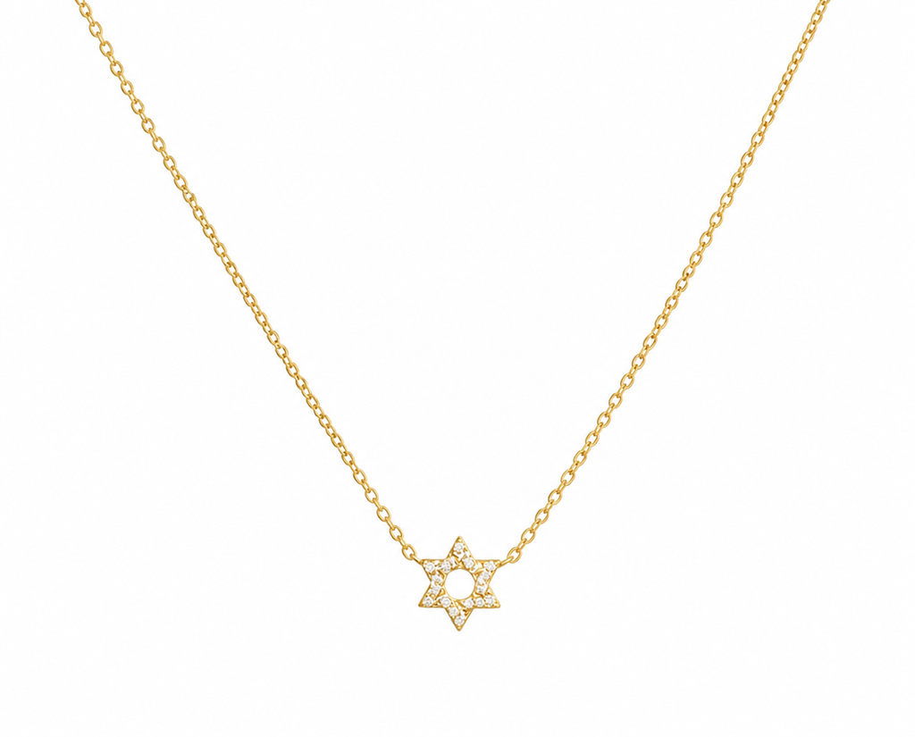 Kira Mini Star of David Necklace