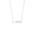 Ava Hebrew Nameplate Necklace