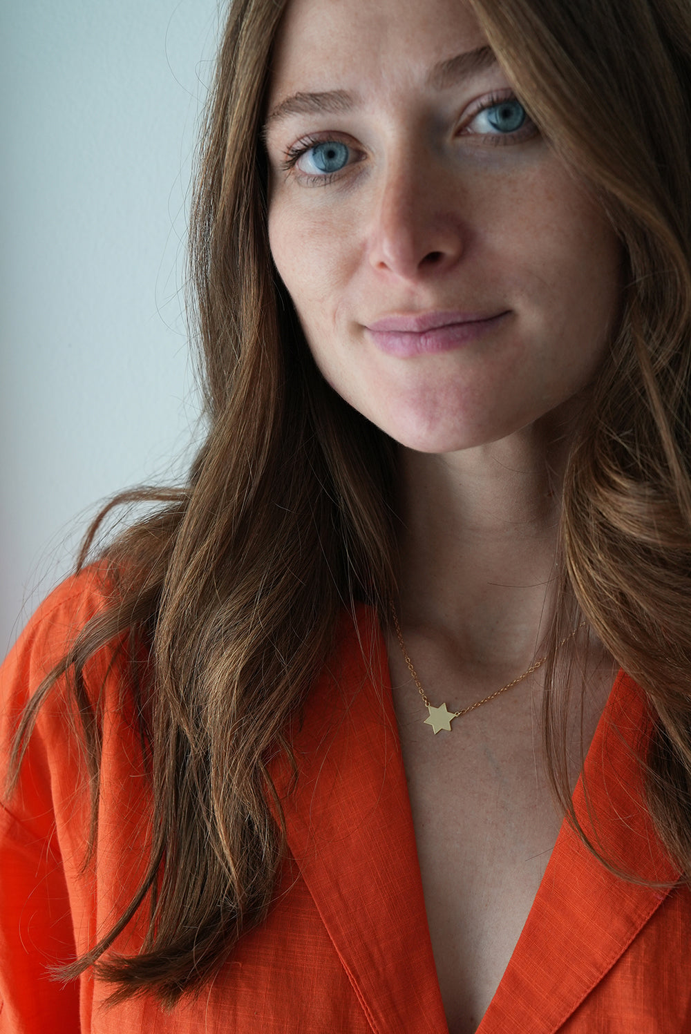 Golda Star of David Necklace