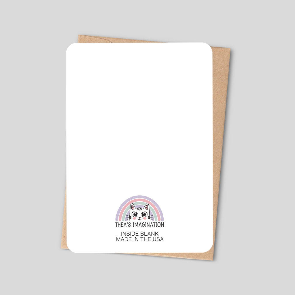 You’re Berry Sweet – Cute Kawaii Strawberry Greeting Card