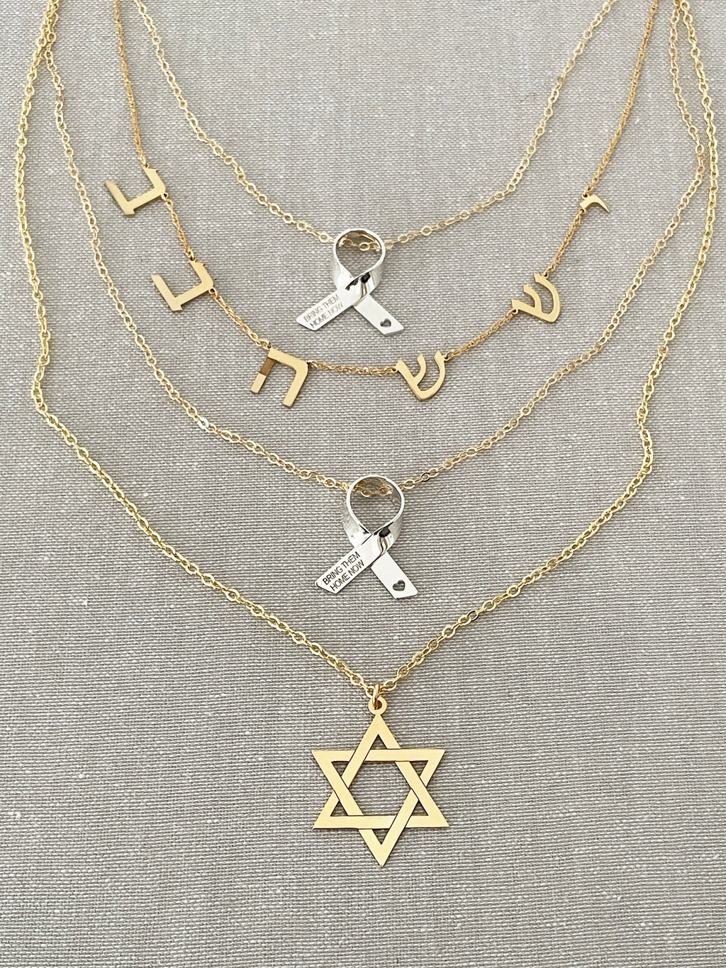 Jordan Star of David Necklace