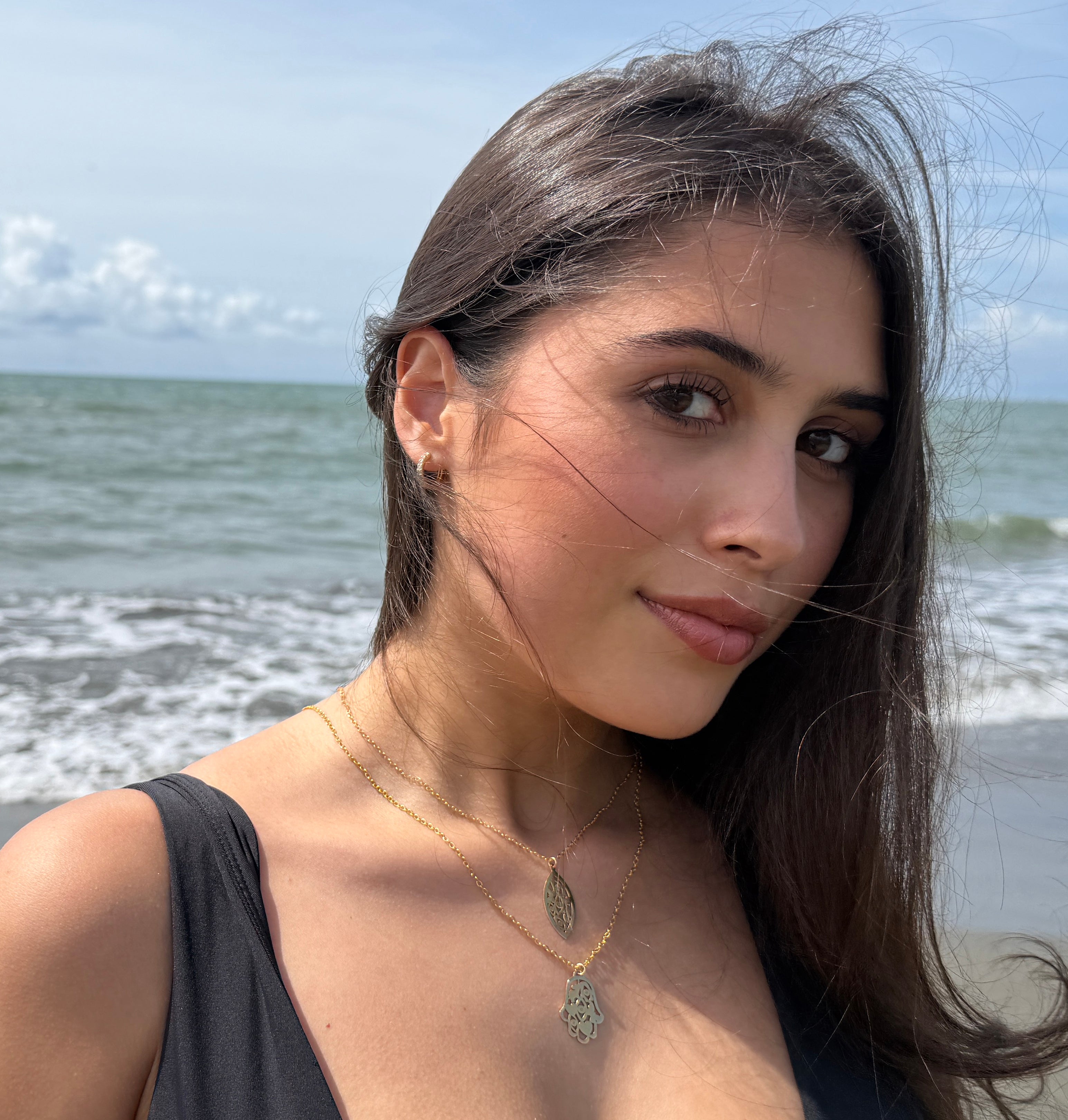 Mia Hamsa Necklace