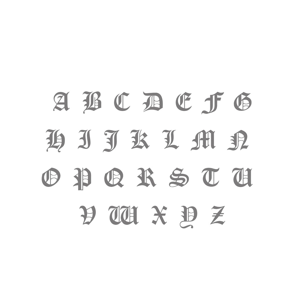 Old London Initial Charm
