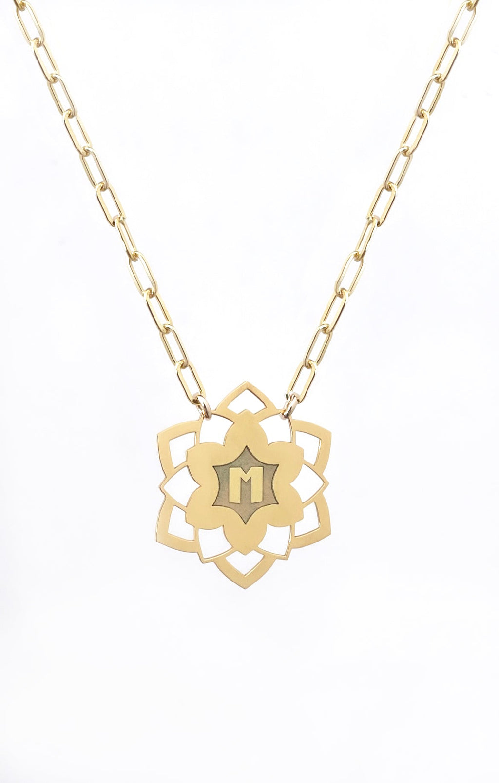 Avery Mandala Medallion Necklace