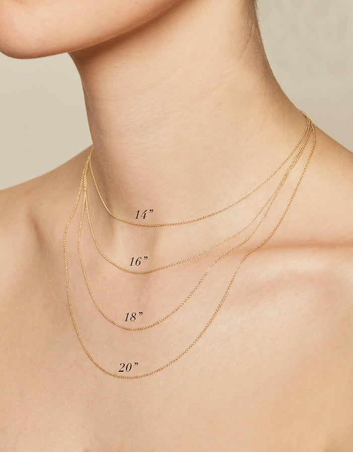 Victoria Sterling Silver or Gold Plated Chain