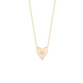 Mijal Initial Heart Necklace