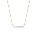 Dina Mini Nameplate | Word Necklace