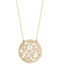 Script Monogram Necklace 2