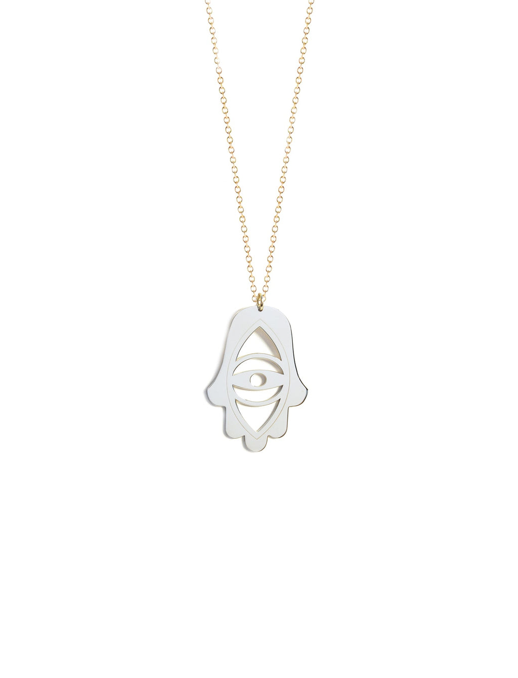 Eye Hamsa Necklace