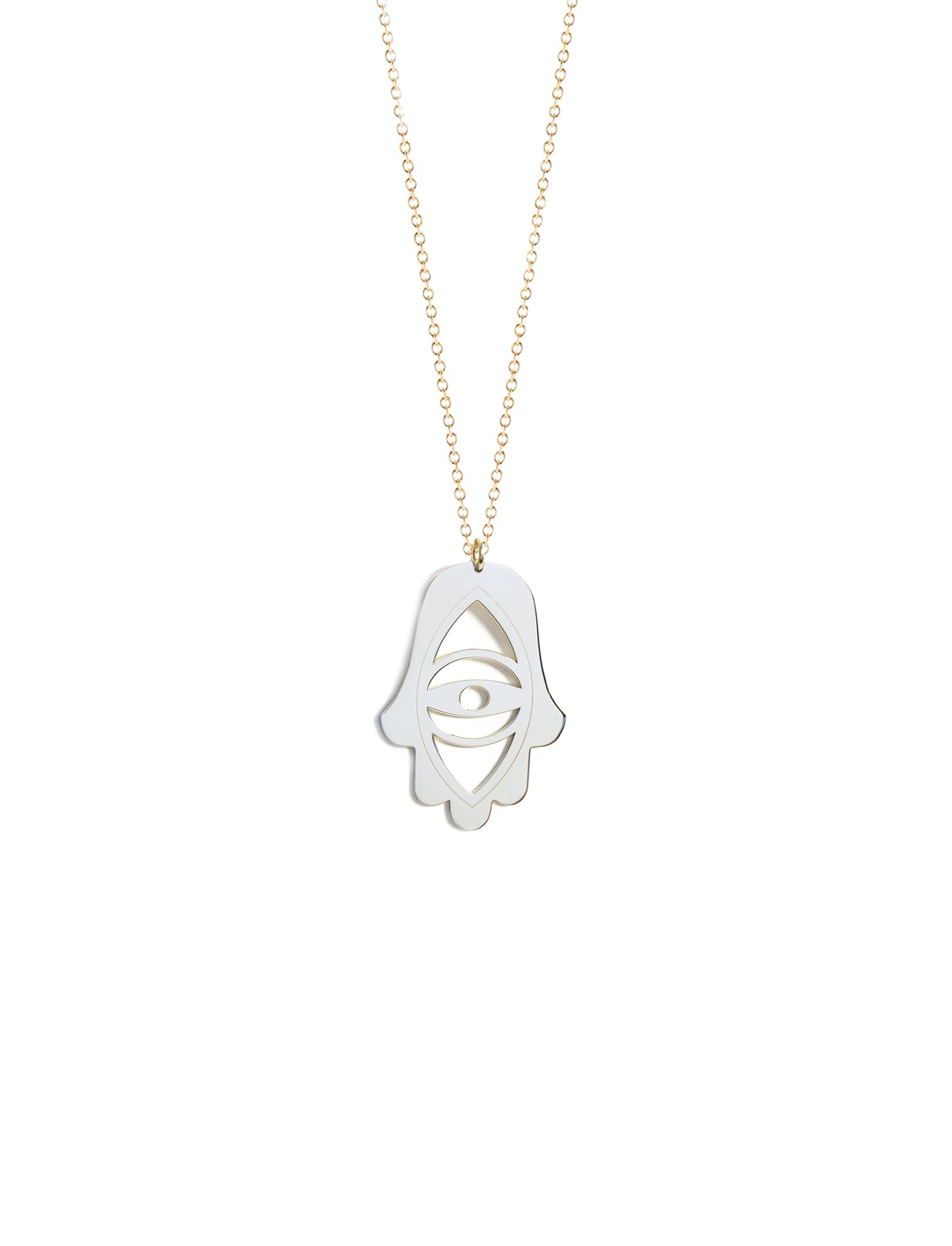 Eye Hamsa Necklace