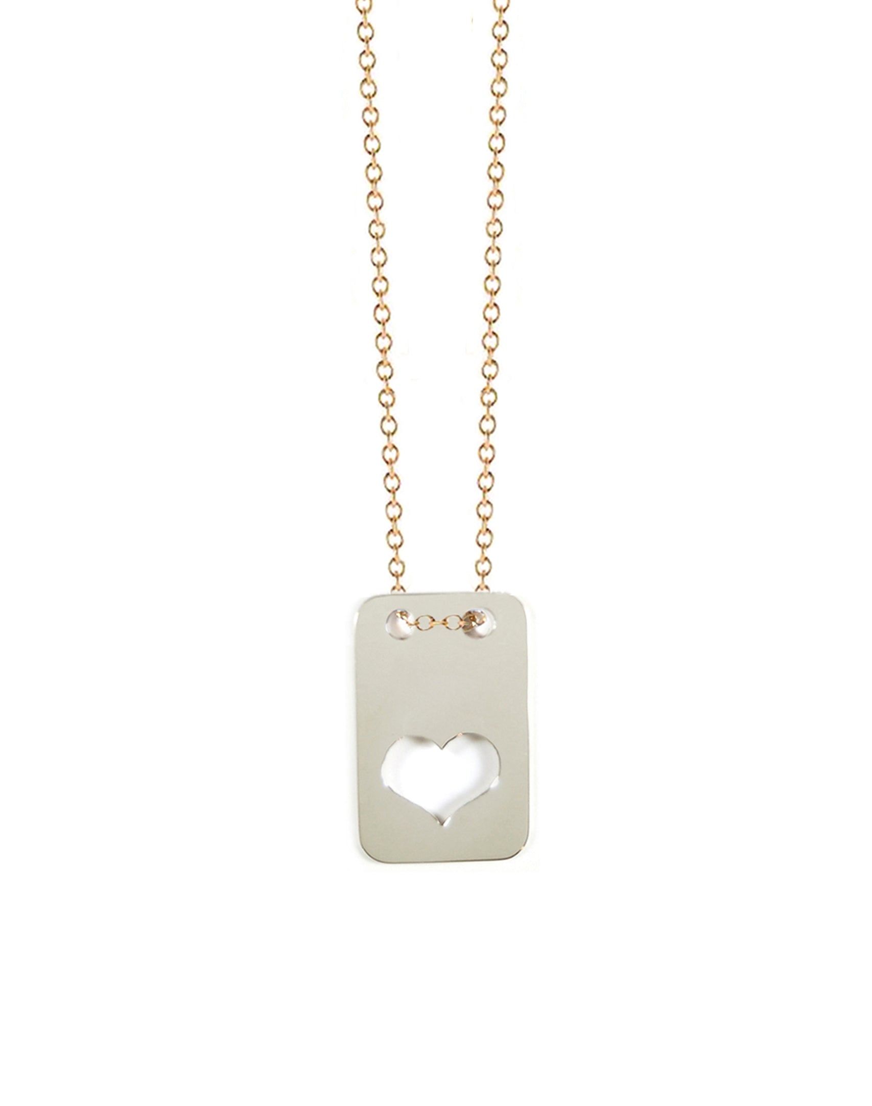Heart Tag Necklace