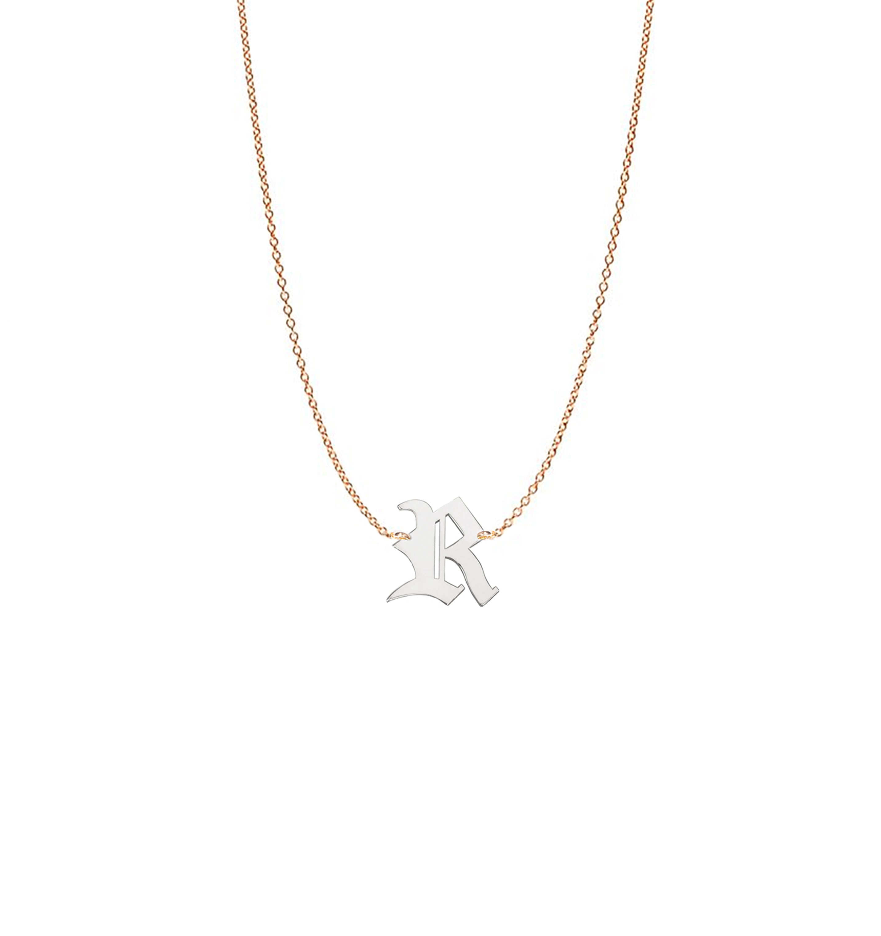 Old London Initial Necklace II