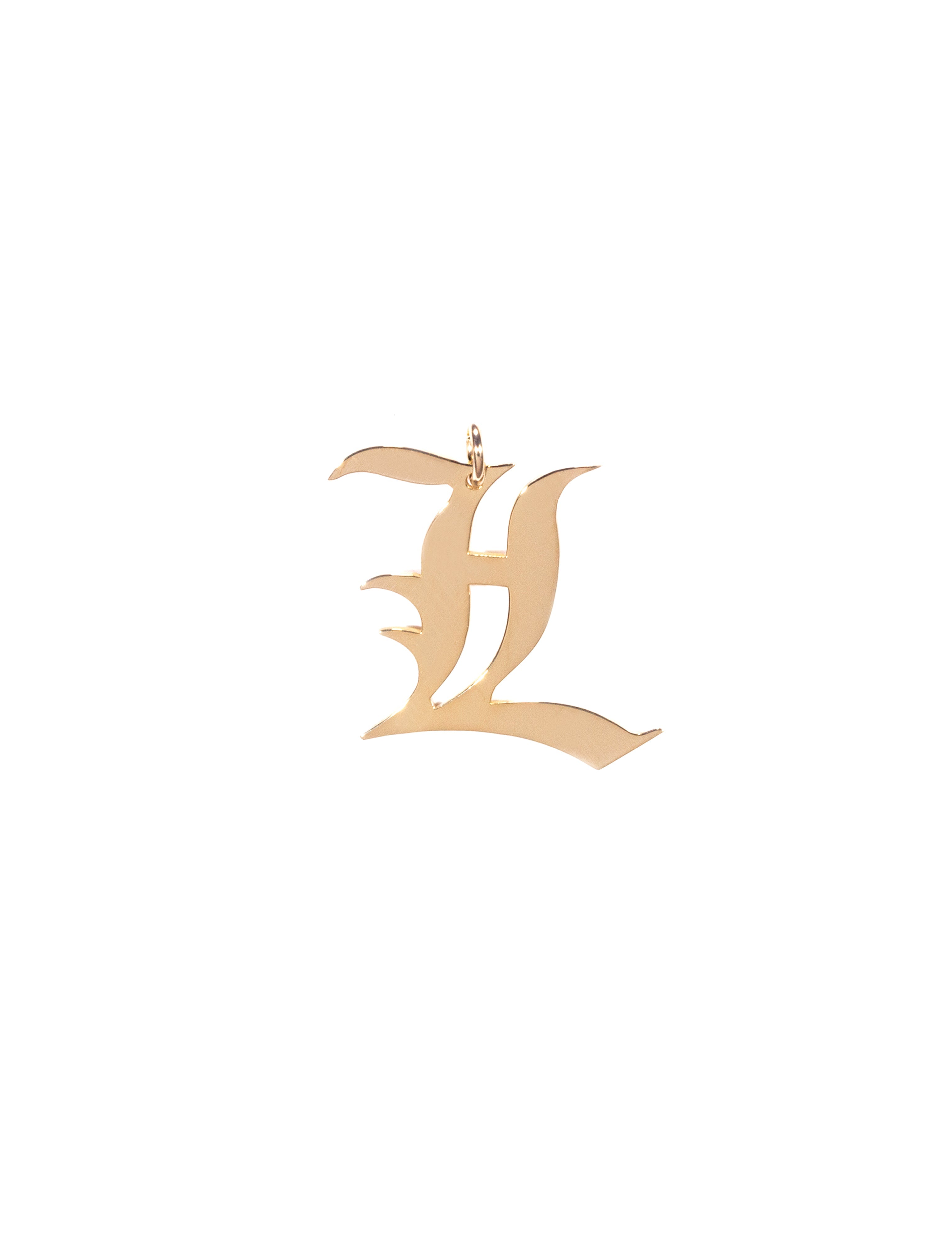 Old London Initial Charm