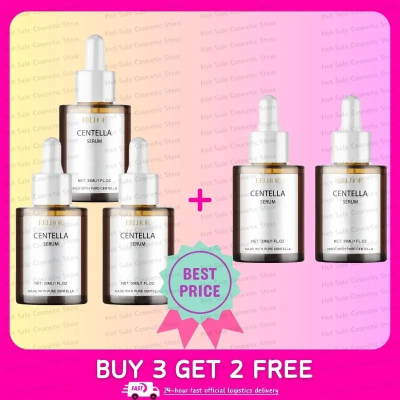 Koreanisches Centella Asiatica Gesichtsserum Pflegt trockene Haut Glättung Verjüngung Hautaufhellung Whitening Creme Gesichtsfeuchtigkeitspflege