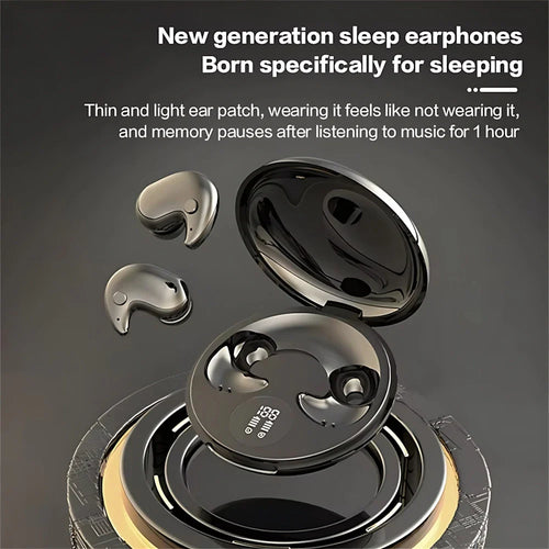 B13 Bluetooth-Schlaf-Kopfhörer, kabelloses Headset 5.3 mit angenehmem Tragekomfort, Touch-Steuerung, Ohrhörer für alle Mobiltelefone