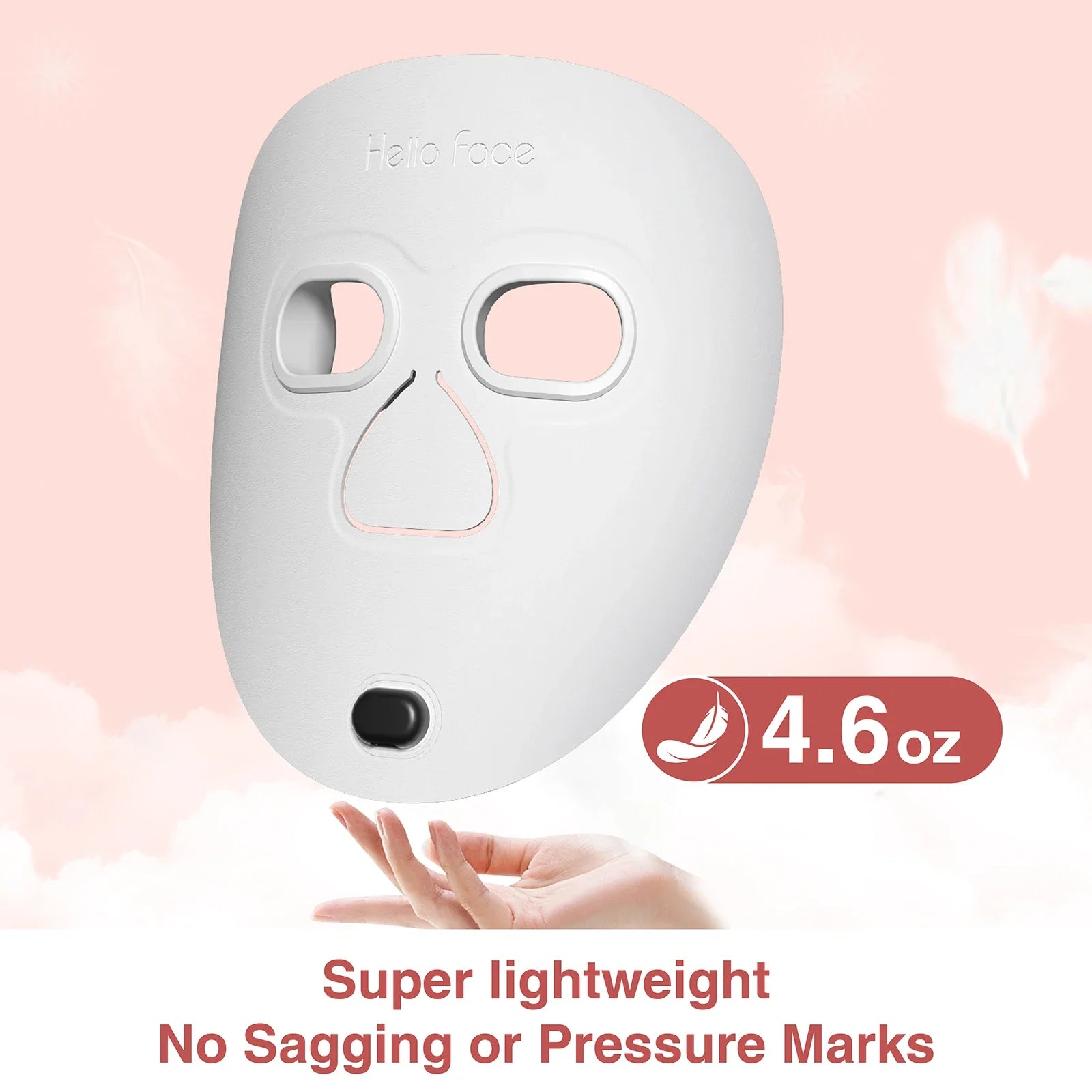 Hello Face M500S LED-Masken-Gerät Hautpflegewerkzeug Bestes Geschenk für Liebhaber, Eltern und Freunde