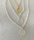 Apollo Wreath Medallion Necklace